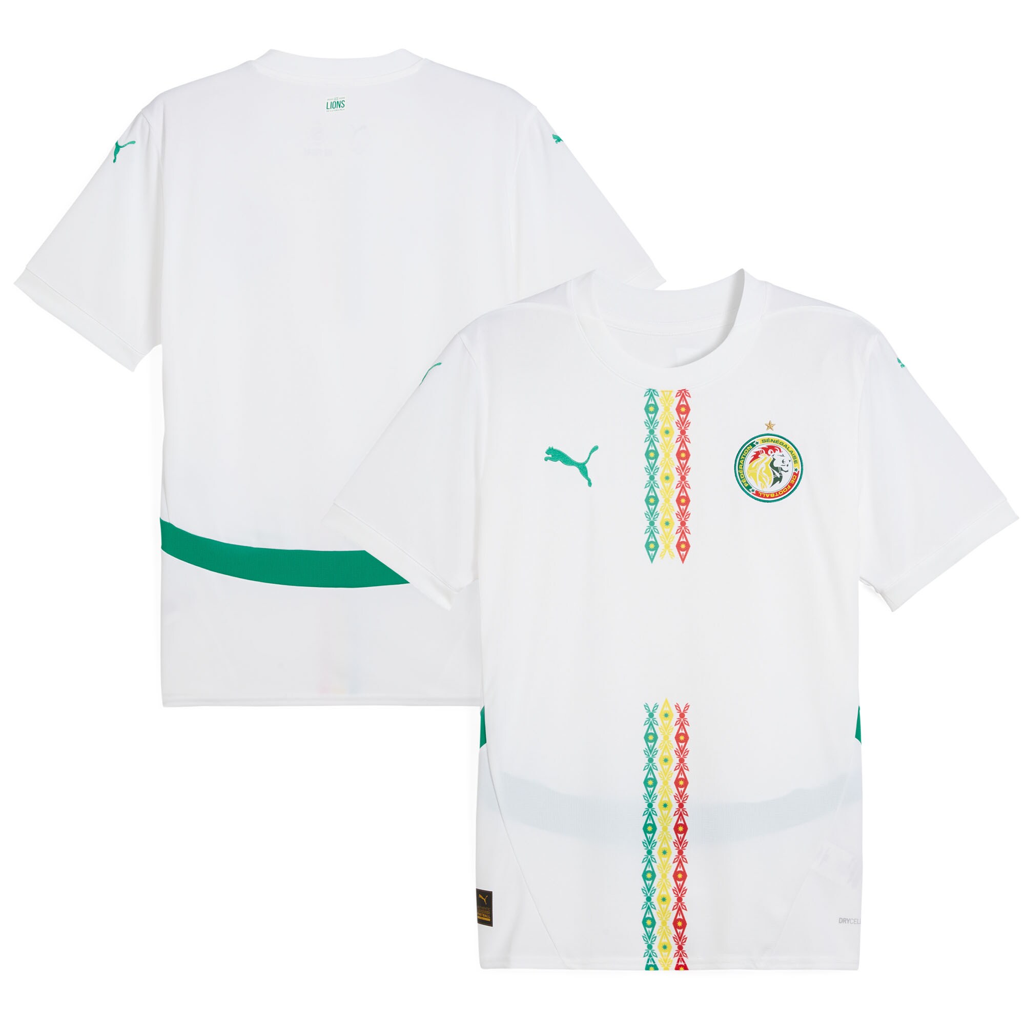 senegal national team puma 2025 home replica jersey – white Collection – England Football Jerseys and Shirts