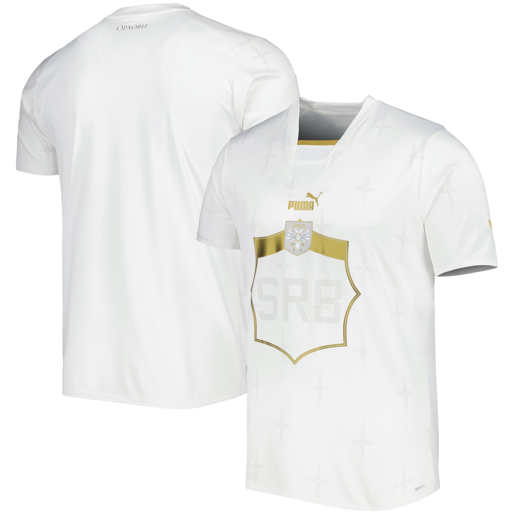 serbia national team puma 202223 away replica jersey – white Collection – England Football Jerseys and Shirts