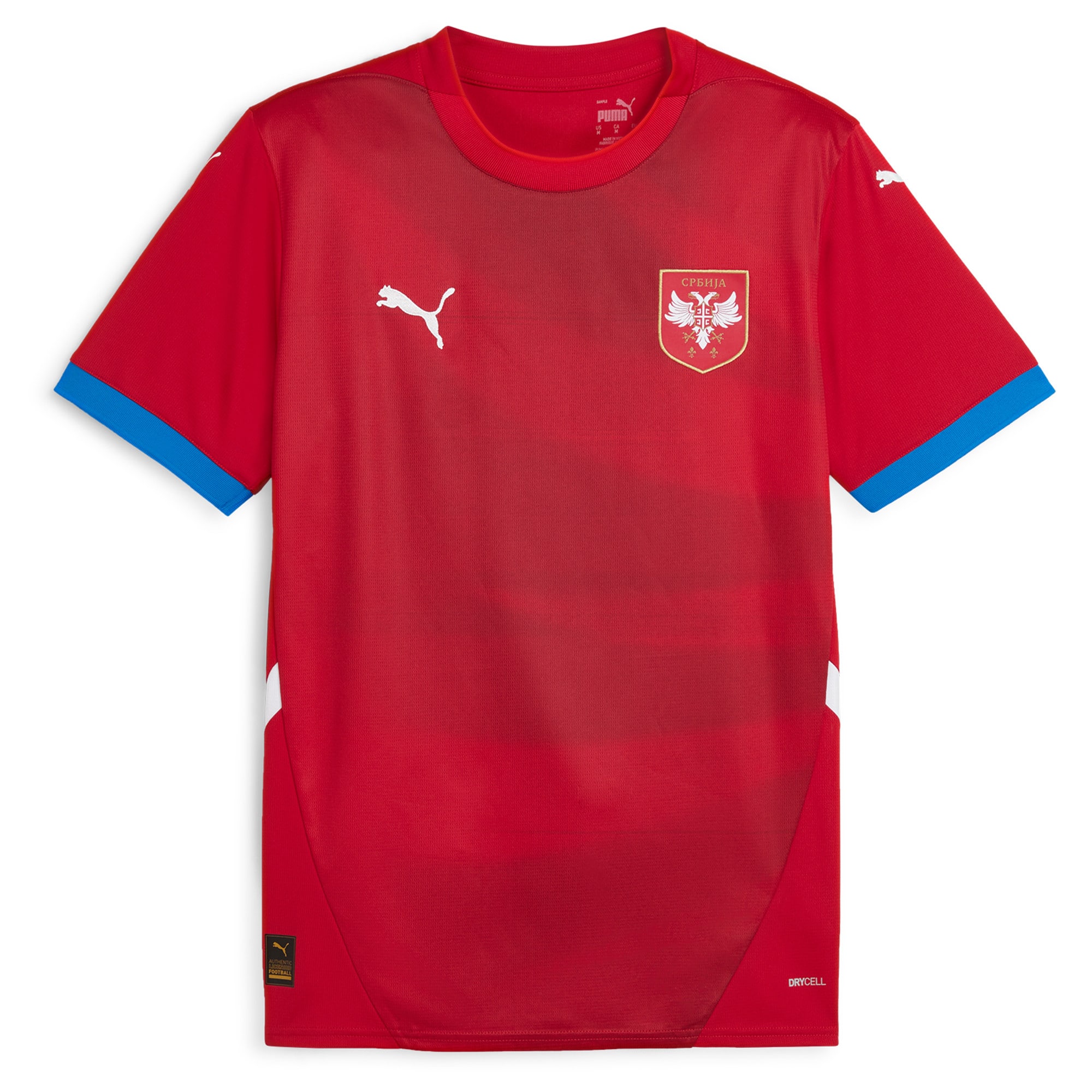 serbia national team puma 2024 home replica jersey – red Collection – England Football Jerseys and Shirts