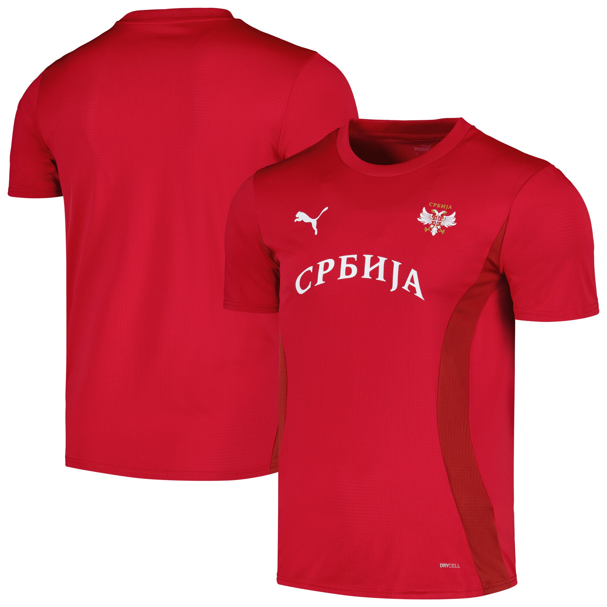 serbia national team puma 2024 pre-match jersey – red Collection – England Football Jerseys and Shirts