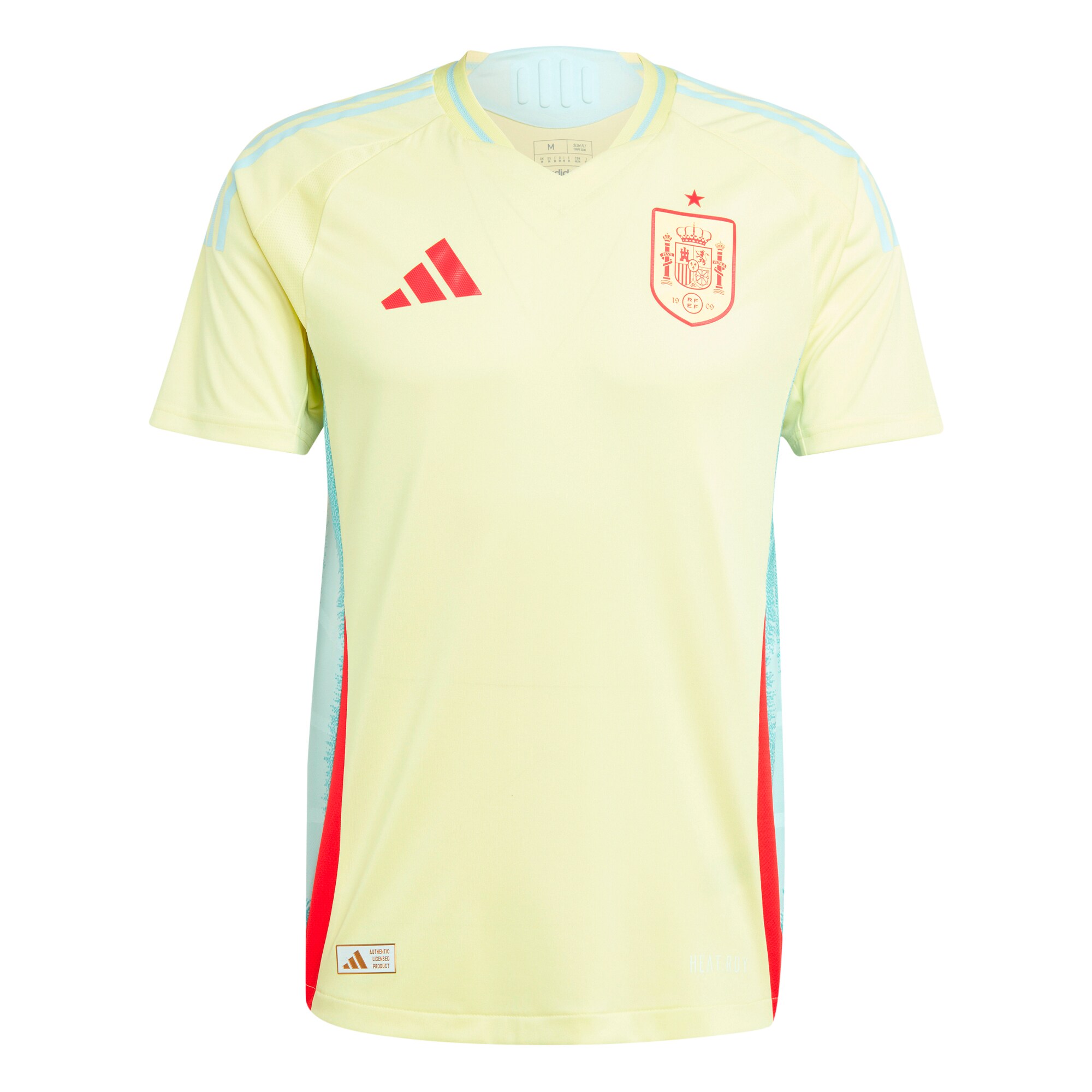 spain national team adidas 2024 away authentic jersey – yellow Collection – England Football Jerseys and Shirts