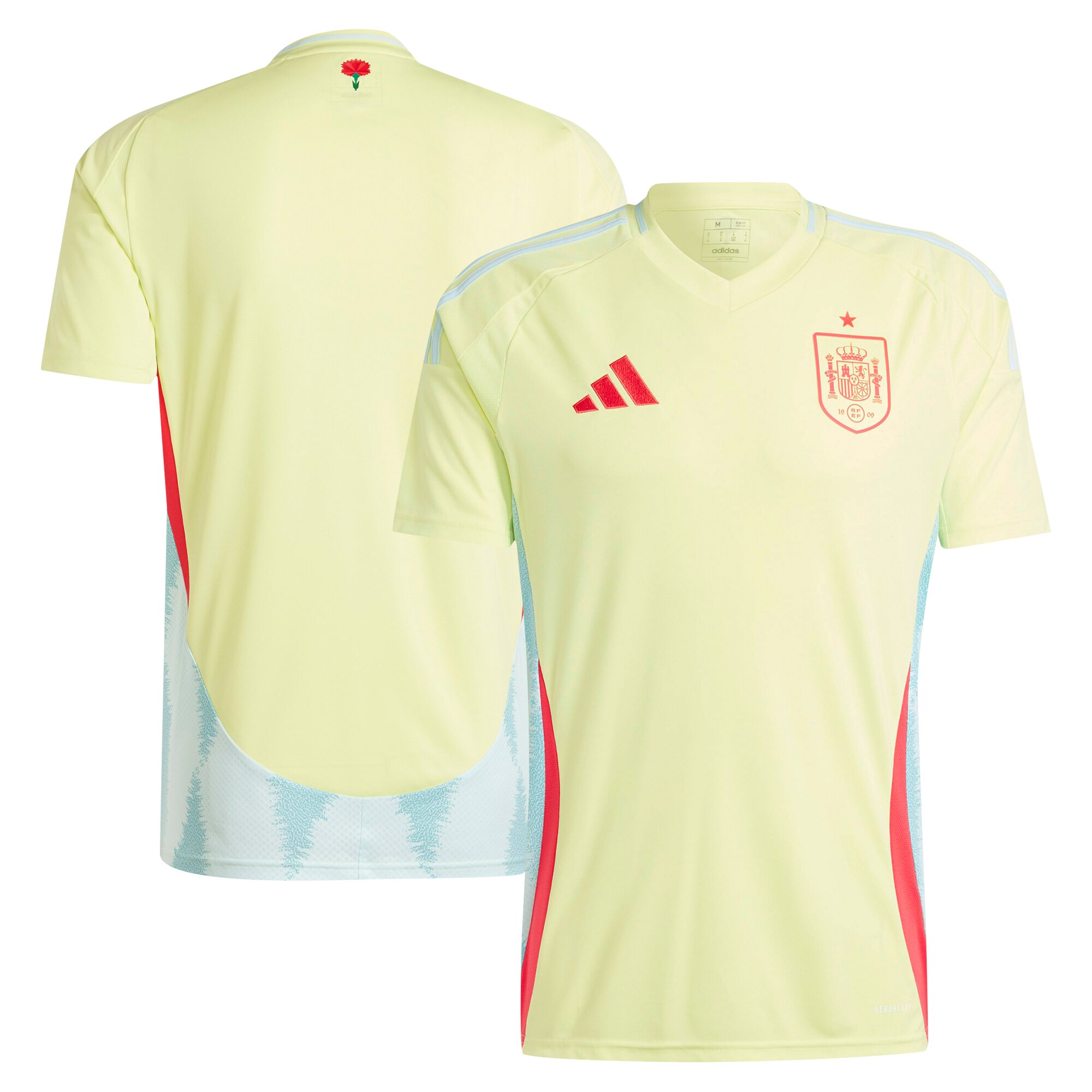 spain national team adidas 2024 away replica jersey – yellow Collection – England Football Jerseys and Shirts