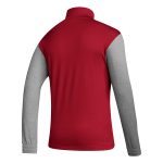 spain national team adidas crest long sleeve half-zip top – red Collection – England Football Jerseys and Shirts