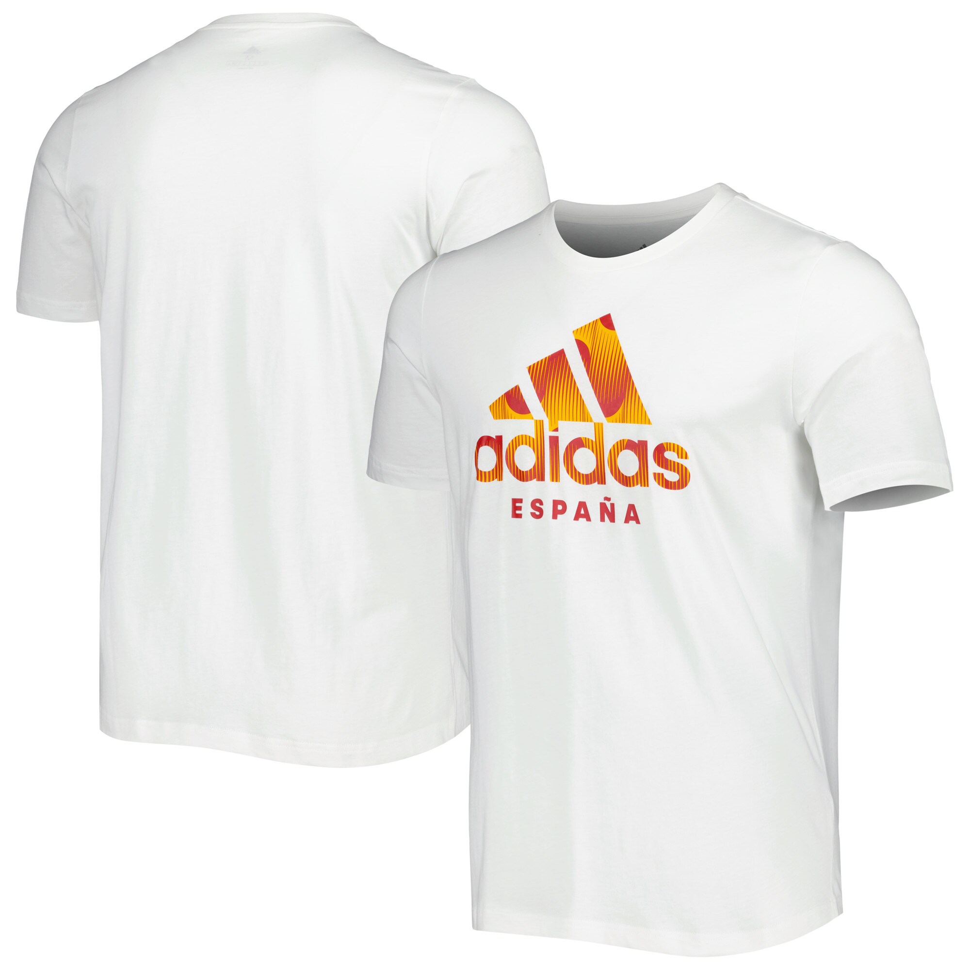 spain national team adidas dna graphic t-shirt – white Collection – England Football Jerseys and Shirts