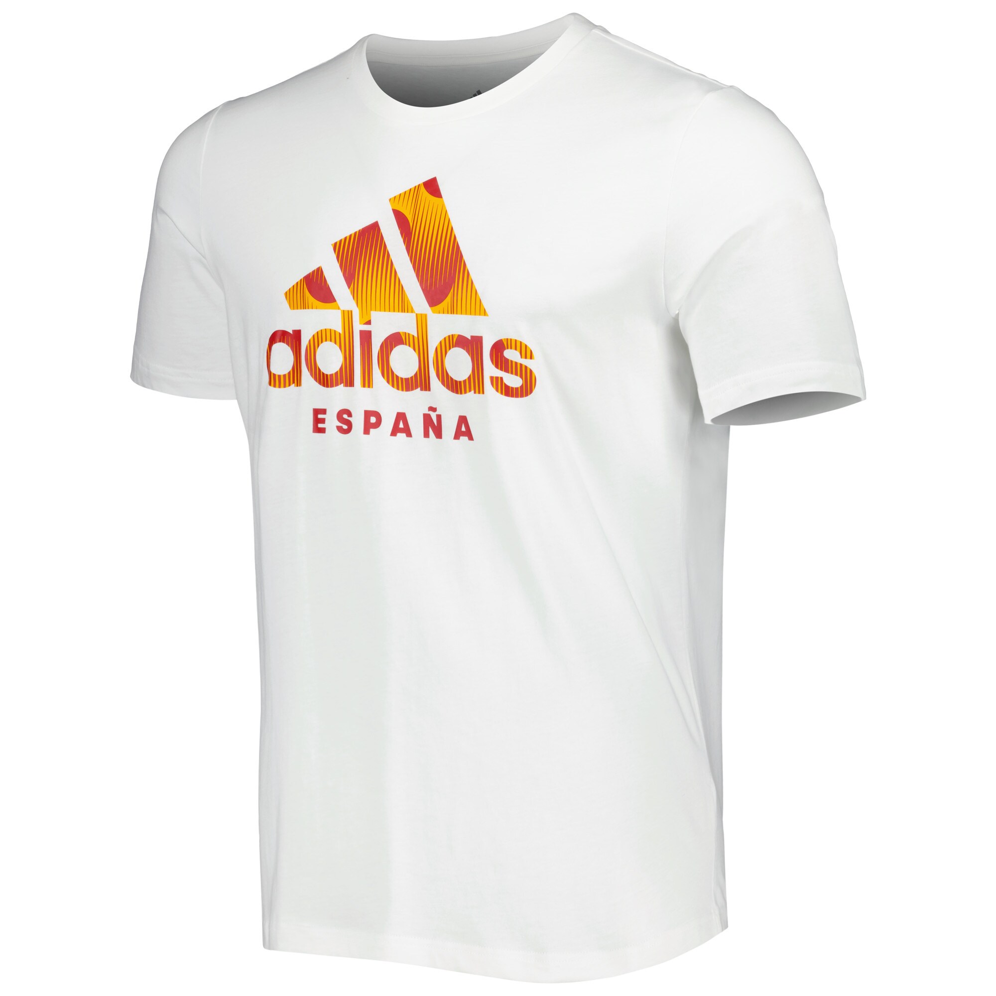 spain national team adidas dna graphic t-shirt – white Collection – England Football Jerseys and Shirts