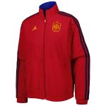 spain national team adidas women8217s anthem aeroready reversible full-zip jacket – redblue Collection – England Football Jerseys and Shirts