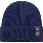 spain national team adidas woolie cuffed knit hat – navy Collection – England Football Jerseys and Shirts