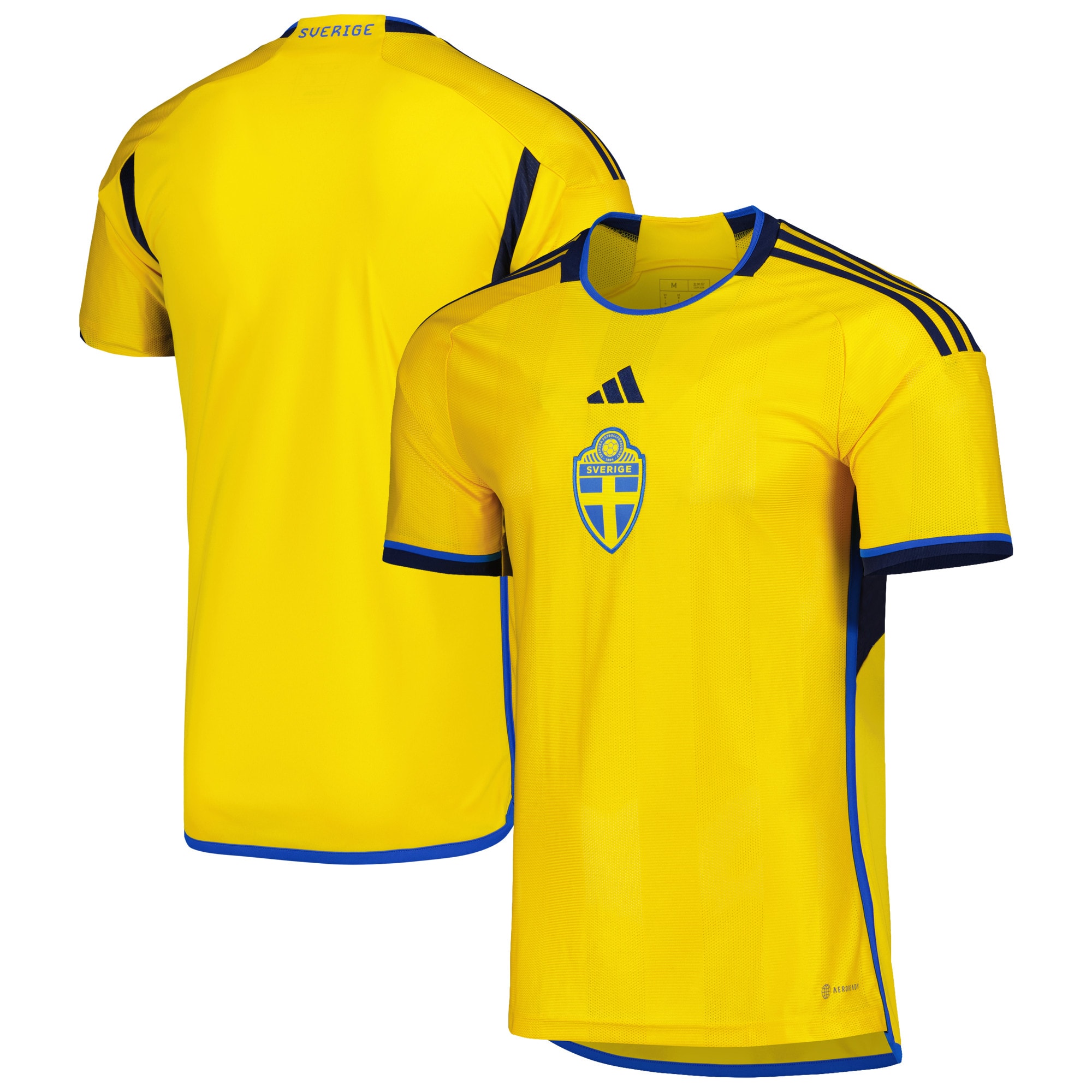 sweden national team adidas 202223 home replica jersey – yellow Collection – England Football Jerseys and Shirts