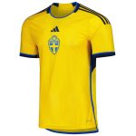 sweden national team adidas 202223 home replica jersey – yellow Collection – England Football Jerseys and Shirts