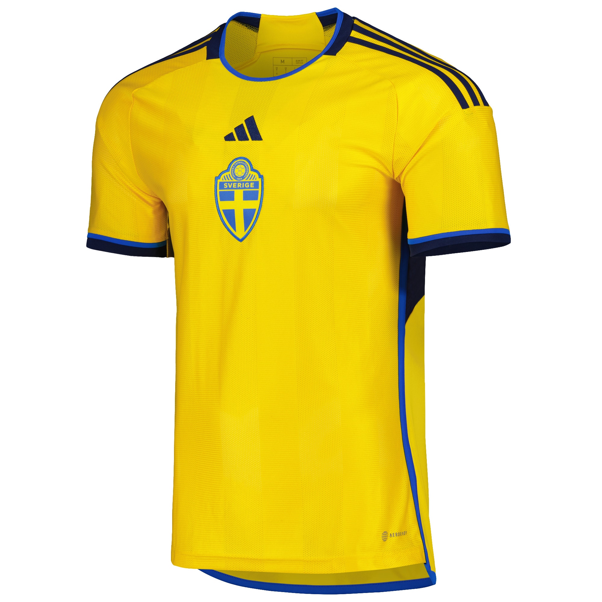 sweden national team adidas 202223 home replica jersey – yellow Collection – England Football Jerseys and Shirts