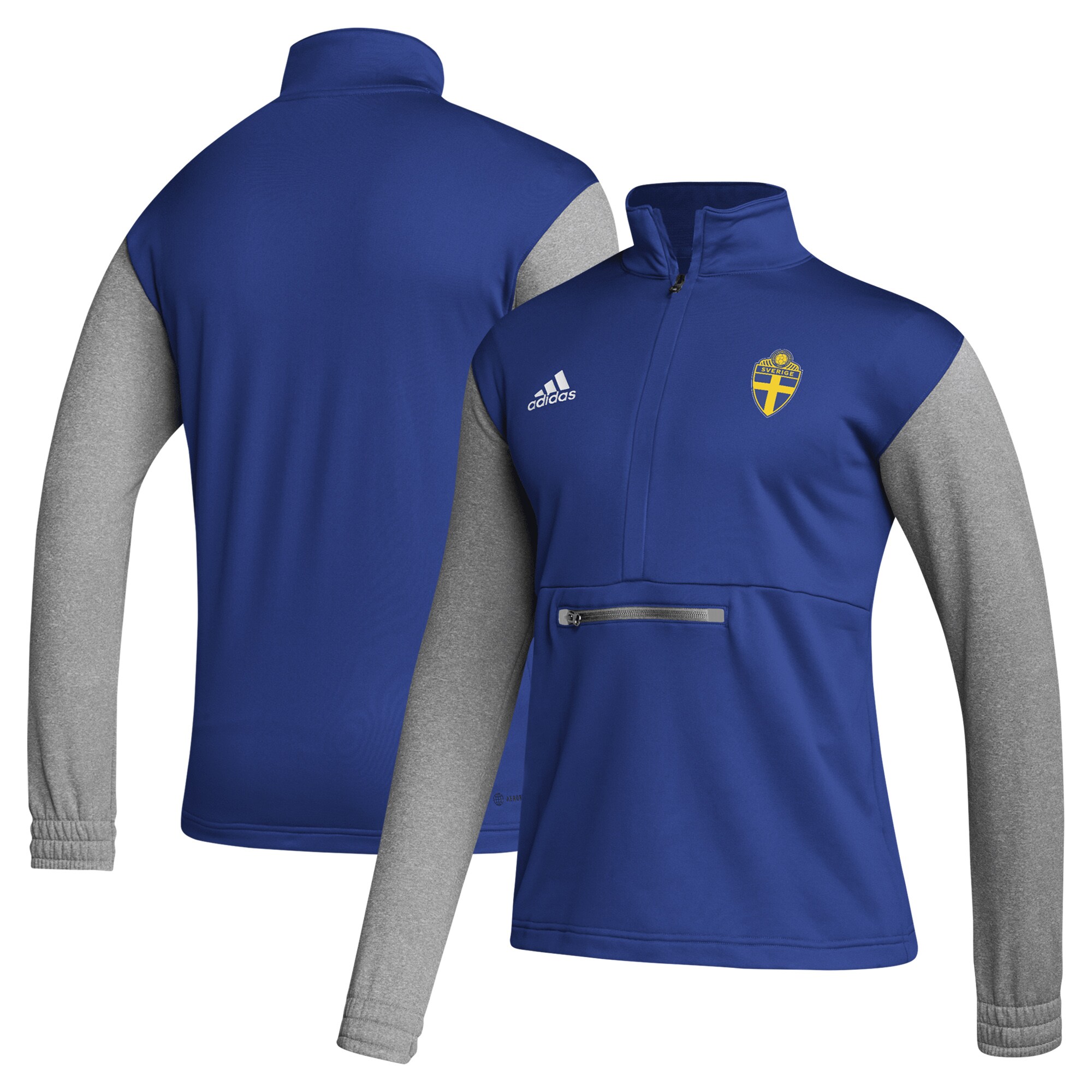 sweden national team adidas team crest pullover hoodie – royal Collection – England Football Jerseys and Shirts