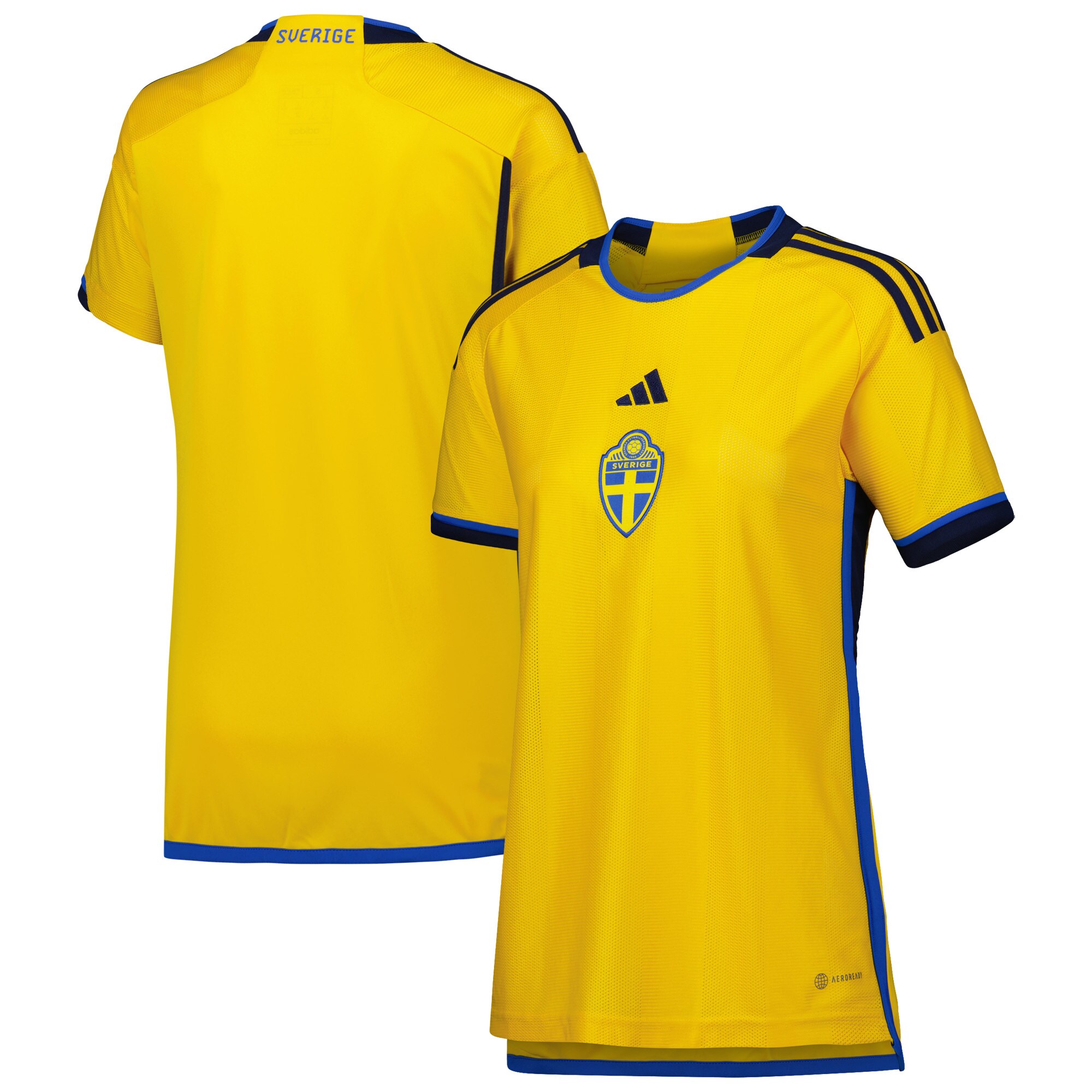 sweden national team adidas women8217s 202223 home replica jersey – yellow Collection – England Football Jerseys and Shirts