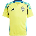 sweden national team adidas youth 2024 home replica jersey – yellow Collection – England Football Jerseys and Shirts