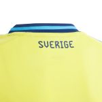 sweden national team adidas youth 2024 home replica jersey – yellow Collection – England Football Jerseys and Shirts