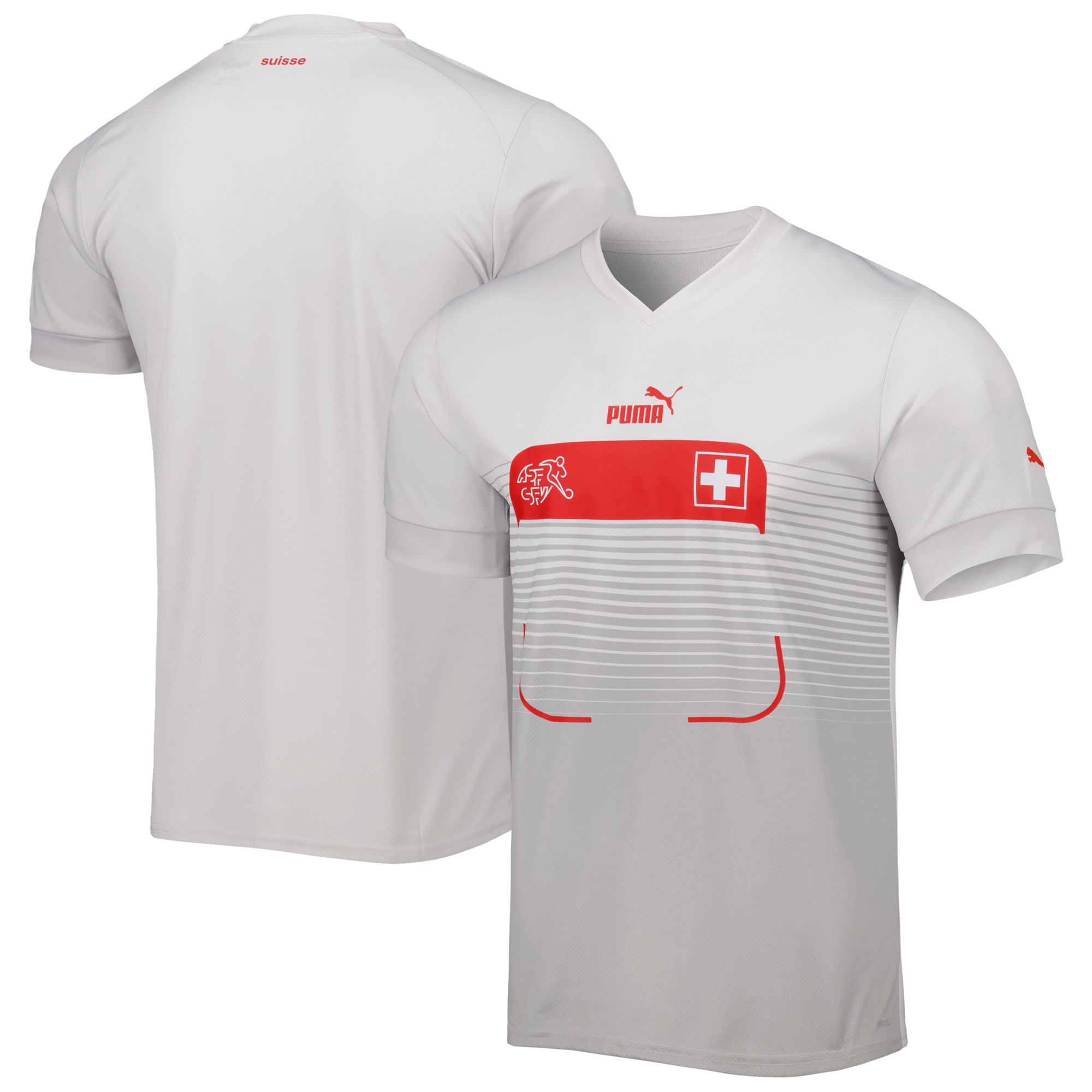 switzerland national team puma 202223 away replica jersey – white Collection – England Football Jerseys and Shirts