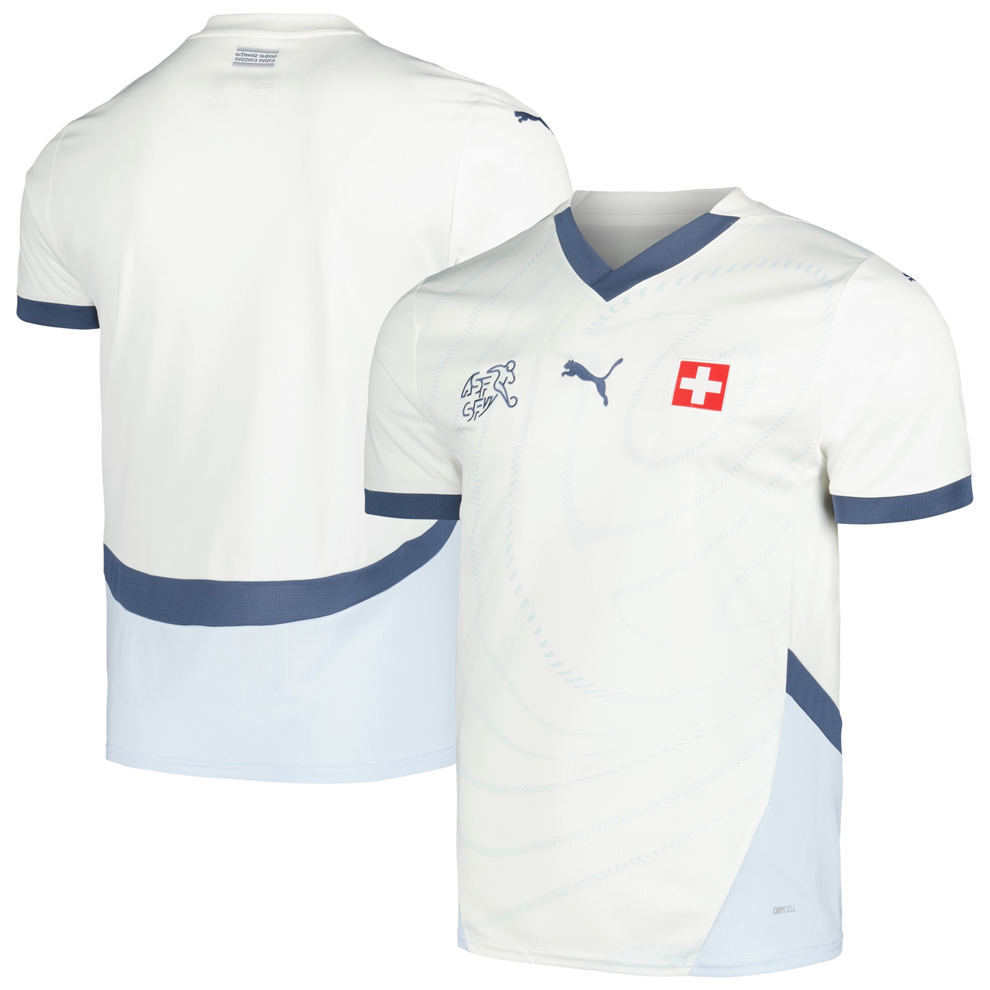 switzerland national team puma 2024 away replica jersey – white Collection – England Football Jerseys and Shirts