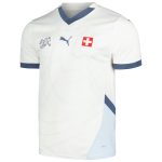 switzerland national team puma 2024 away replica jersey – white Collection – England Football Jerseys and Shirts