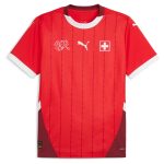 switzerland national team puma 2024 home replica jersey – red Collection – England Football Jerseys and Shirts