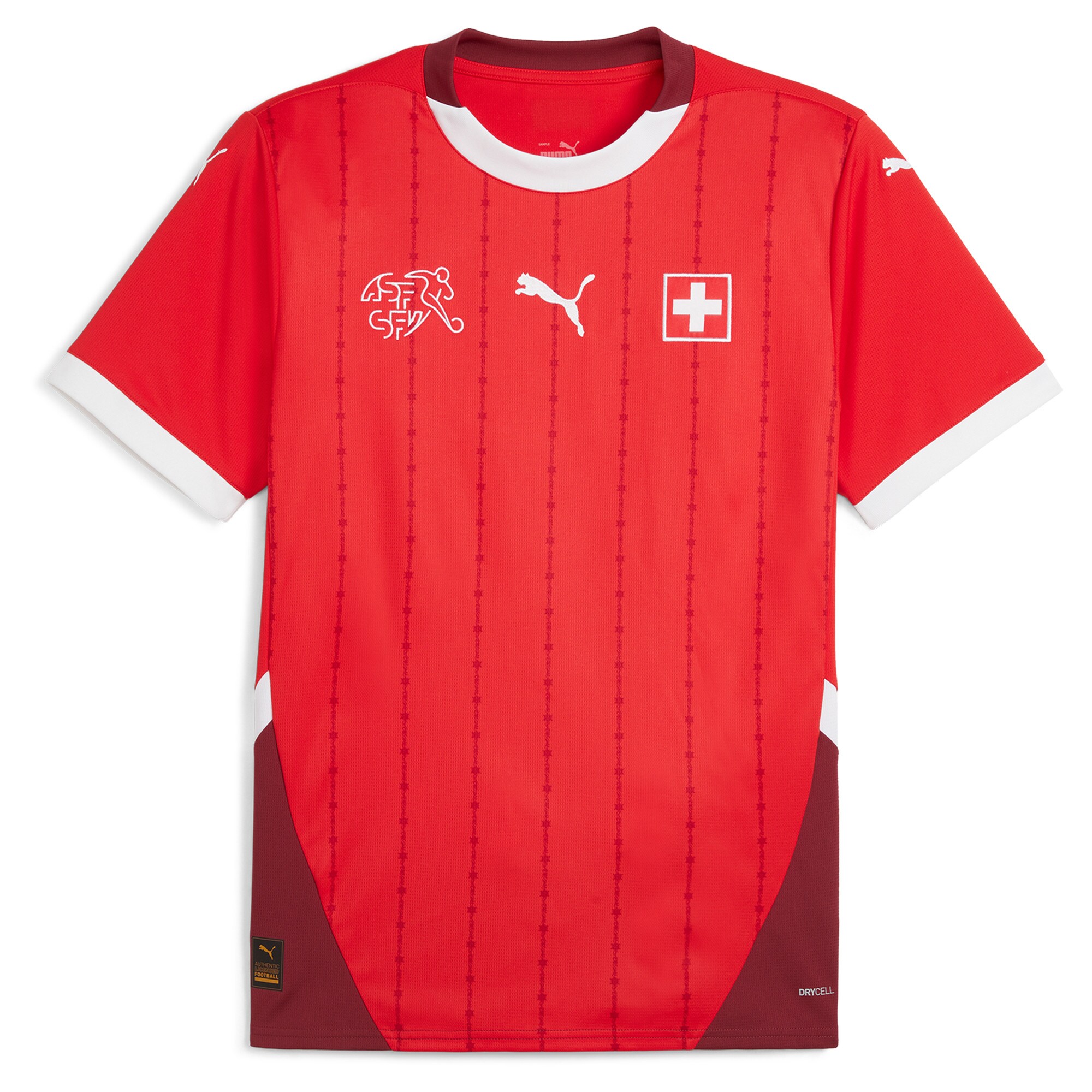 switzerland national team puma 2024 home replica jersey – red Collection – England Football Jerseys and Shirts