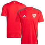 wales national team adidas 2024 home replica jersey – scarlet Collection – England Football Jerseys and Shirts