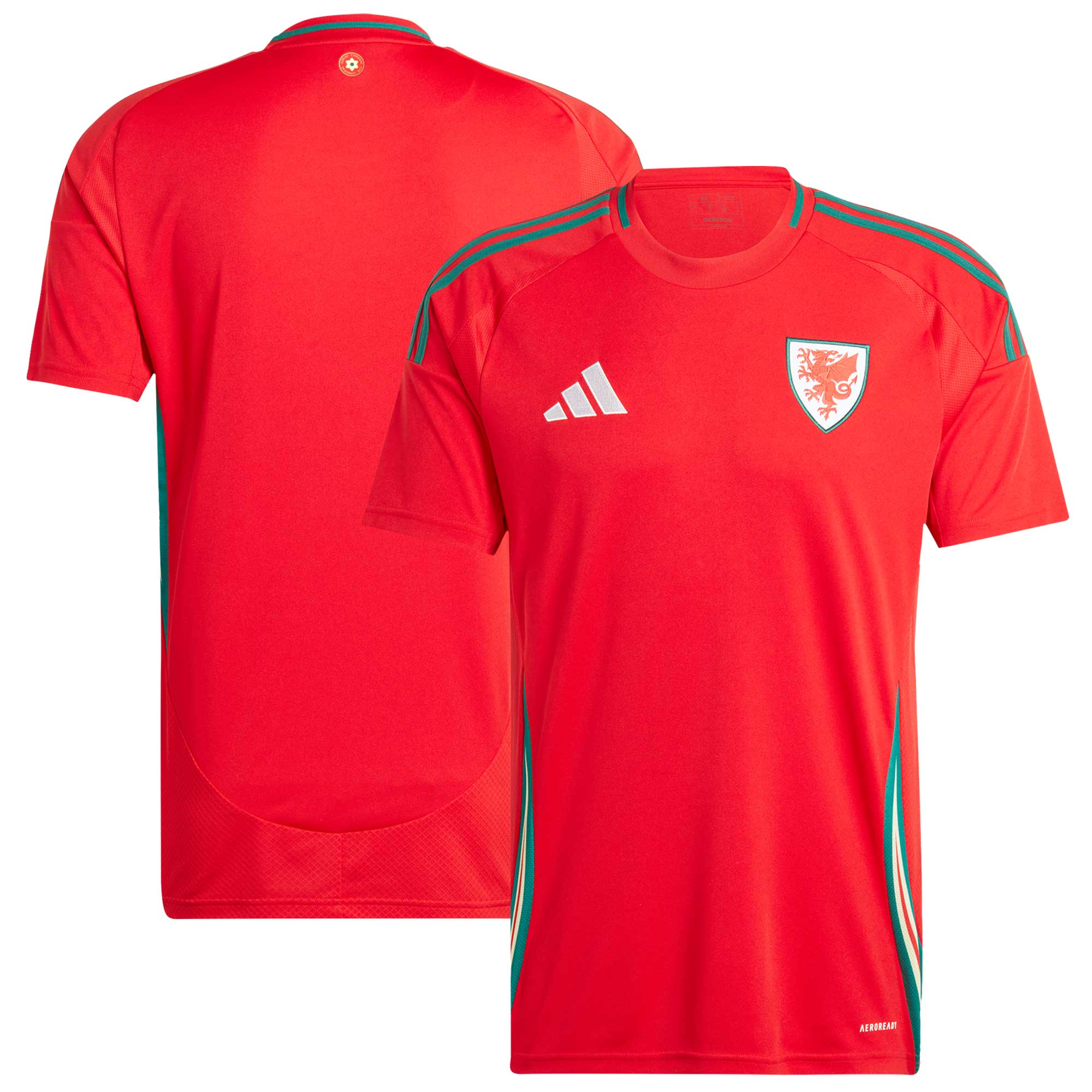 wales national team adidas 2024 home replica jersey – scarlet Collection – England Football Jerseys and Shirts