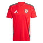 wales national team adidas 2024 home replica jersey – scarlet Collection – England Football Jerseys and Shirts